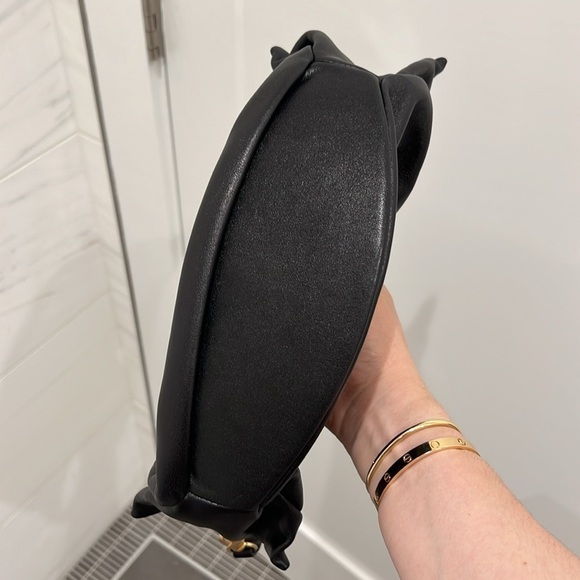 Reike Nen | Black Leather Croissant Bag - Picture 10 of 10